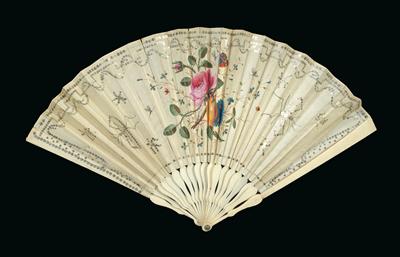 Three folding fans, around 1800/nineteenth century - Orologi, vintage, sculture, maioliche, arte popolare