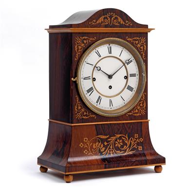 A Biedermeier commode clock - Clocks, Vintage, Sculpture, Faience, Folk Art, Fan Collection