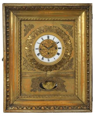 A Biedermeier frame clock - Orologi, vintage, sculture, maioliche, arte popolare