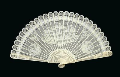 A brisé hand-held fan, China for export, around 1790 - Orologi, vintage, sculture, maioliche, arte popolare