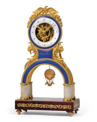 A directoire enamel pendule - Starožitnosti