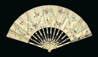 A folding fan, Germany around 1780 - Orologi, vintage, sculture, maioliche, arte popolare