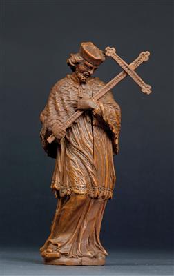 St John of Nepomuk, - Clocks, Vintage, Sculpture, Faience, Folk Art, Fan Collection