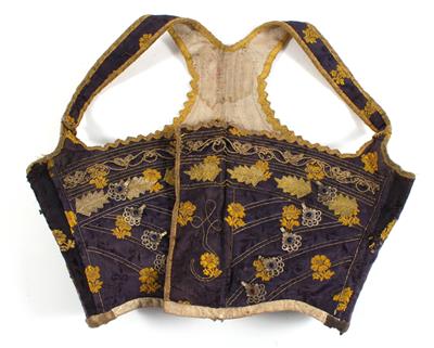 A traditional bodice, - Orologi, vintage, sculture, maioliche, arte popolare