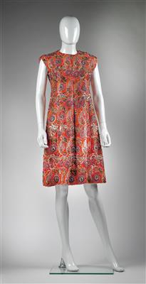 W. F. Adlmüller - A sleeveless evening dress with coat, - Starožitnosti