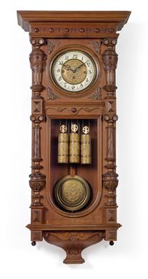 An Old German wall pendulum clock - Starožitnosti