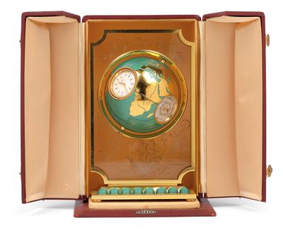 An unusual globe clock - Antiques: Clocks, Vintage, Asian art, Faience, Folk Art, Sculpture