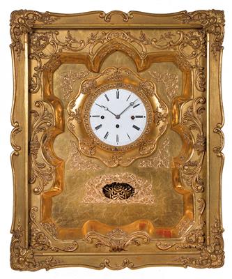 A Biedermeier frame clock - Antiquariato - orologi, vintage, arte asiatica, maioliche, arte popolare, sculture