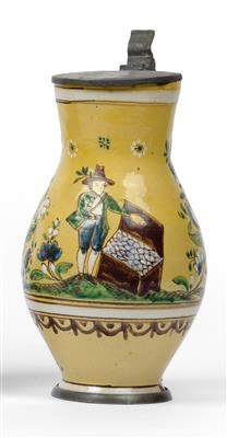 A Birnkrug, Gmunden, first half of the nineteenth century - Antiques: Clocks, Vintage, Asian art, Faience, Folk Art, Sculpture