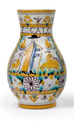 A Birnkrug, Slovakia, dated 1802 - Antiques: Clocks, Vintage, Asian art, Faience, Folk Art, Sculpture