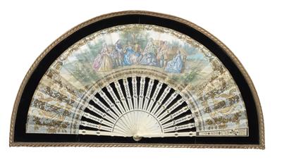 A folding fan, France around 1840/50 - Starožitnosti