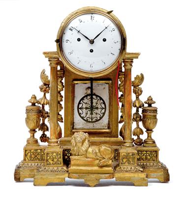 A Josephinian Period commode clock - Antiques: Clocks, Vintage, Asian art, Faience, Folk Art, Sculpture