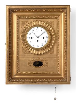 A small Biedermeier frame clock - Antiquariato - orologi, vintage, arte asiatica, maioliche, arte popolare, sculture