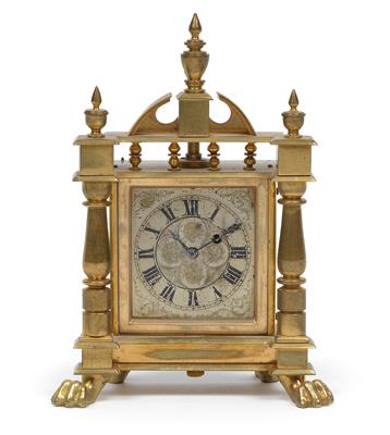 A small Historism Period table clock with repeater striking mechanism - Antiquariato - orologi, vintage, arte asiatica, maioliche, arte popolare, sculture