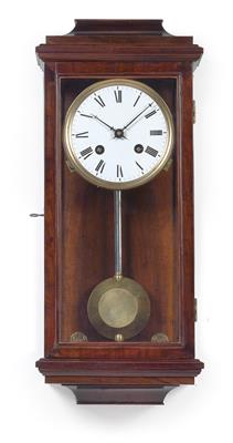 A small mahogany regulator - Antiques: Clocks, Vintage, Asian art, Faience, Folk Art, Sculpture