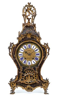 A Louis XV Boulle pendulum clock - Antiquariato - orologi, vintage, arte asiatica, maioliche, arte popolare, sculture