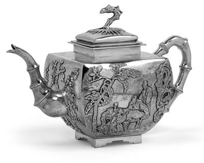 Ning Zhao Ji Luen Wo: A tea pot, Shanghai around 1900 - Antiquariato - orologi, vintage, arte asiatica, maioliche, arte popolare, sculture