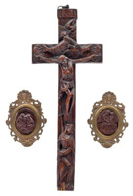 A reliquary crucifix, - Antiquariato - orologi, vintage, arte asiatica, maioliche, arte popolare, sculture