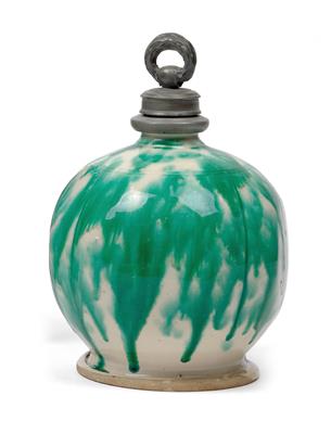 A screwtop bottle, Gmunden around 1700 - Antiques: Clocks, Vintage, Asian art, Faience, Folk Art, Sculpture