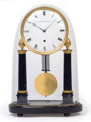 A neoclassical table regulator from Vienna, with 1 month power reserve, - Antiquariato - orologi, vintage, arte asiatica, maioliche, arte popolare, sculture