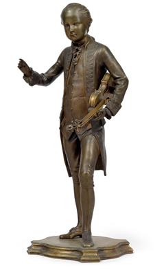 Wolfgang Amadeus Mozart, - Antiquariato - orologi, vintage, arte asiatica, maioliche, arte popolare, sculture