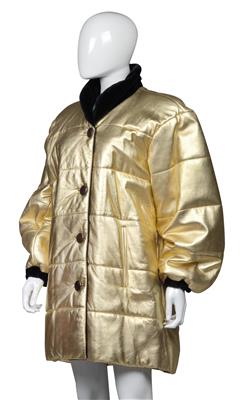 Yves Saint Laurent Rive Gauche: a golden leather coat - Starožitnosti