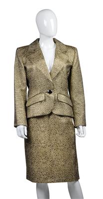 Yves Saint Laurent Rive Gauche: a gold colour suit - Starožitnosti