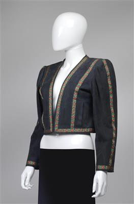 Yves Saint Laurent Rive Gauche: A leather jacket - Starožitnosti