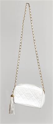 chanel white crossbody bag