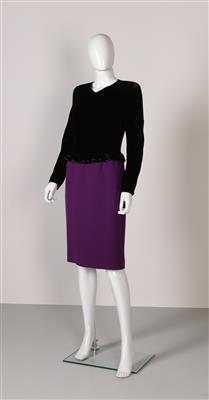 Valentino Boutique - Kleid mit Bolerojacke, - Vintage