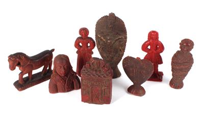 12 different wax votive offerings, - Arte e antiquariato