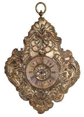 A Baroque plate clock - Umění a starožitnosti