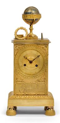 A Charles X ormolu library clock - Antiques and art