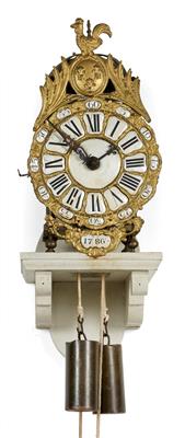 A lantern clock from France - Umění a starožitnosti
