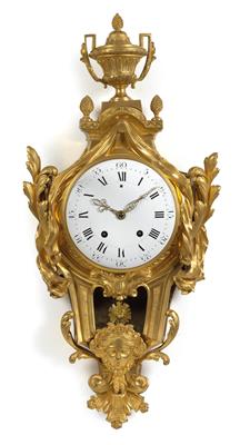 A neoclassical ormolu cartel clock - Umění a starožitnosti