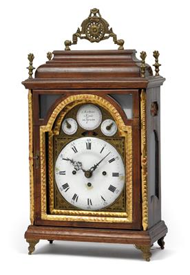 A Baroque bracket clock [Stockuhr] - Orologi, arte asiatica, metalli lavorati, fayence, arte popolare, sculture