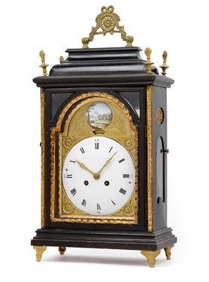 A Baroque bracket clock [Stockuhr] - Orologi, arte asiatica, metalli lavorati, fayence, arte popolare, sculture