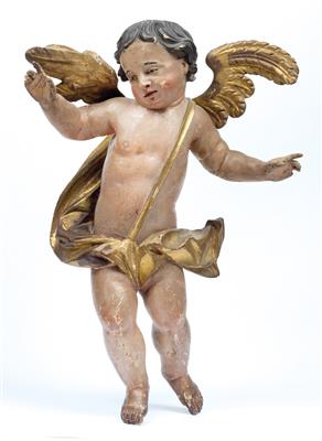 A flying angel, - Orologi, arte asiatica, metalli lavorati, fayence, arte popolare, sculture