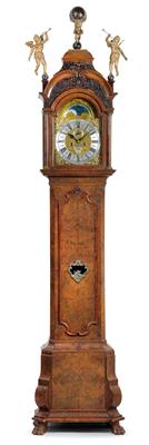 A Dutch Baroque long-case clock - Orologi, arte asiatica, metalli lavorati, fayence, arte popolare, sculture