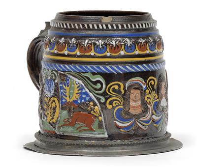 A tankard, Dippoldiswalde (previously ascribed to Annaberg), around 1660/70 - Orologi, arte asiatica, metalli lavorati, fayence, arte popolare, sculture