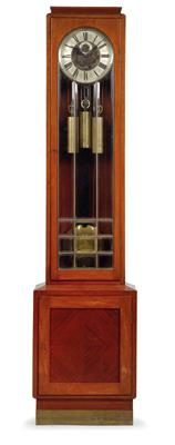 An art nouveau long-case clock, with 1 month power reserve - Orologi, arte asiatica, metalli lavorati, fayence, arte popolare, sculture