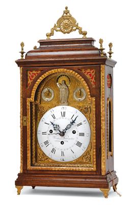 A Baroque bracket clock [Stockuhr] from Krems - Clocks, Asian Art, Metalwork, Faience, Folk Art, Sculpture