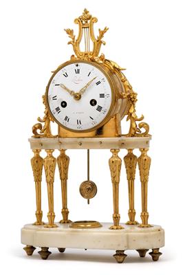 A Louis XVI mantelpiece clock - Clocks, Asian Art, Metalwork, Faience, Folk Art, Sculpture