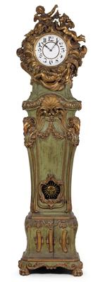 A Neo-Rococo long-case clock case - Clocks, Asian Art, Metalwork, Faience, Folk Art, Sculpture