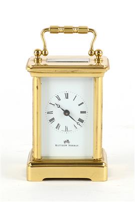 A miniature travel clock from Switzerland - Orologi, arte asiatica, metalli lavorati, fayence, arte popolare, sculture