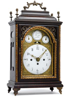 A Baroque bracket clock [Stockuhr] from Vienna - Umění a starožitnosti