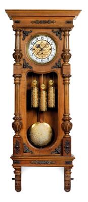 An "Old German" wall pendulum clock - Clocks, Asian Art, Vintage, Metalwork, Faience, Folk Art, Sculpture