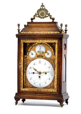 A Baroque bracket clock [Stockuhr] - Orologi, arte asiatica, vintage, metalli lavorati, fayence, arte popolare, sculture