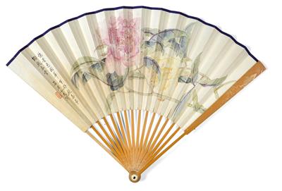 Fan, 1st half of the 20th century, - Orologi, arte asiatica, vintage, metalli lavorati, fayence, arte popolare, sculture