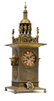 A Historism Period tower clock from Germany - Umění a starožitnosti